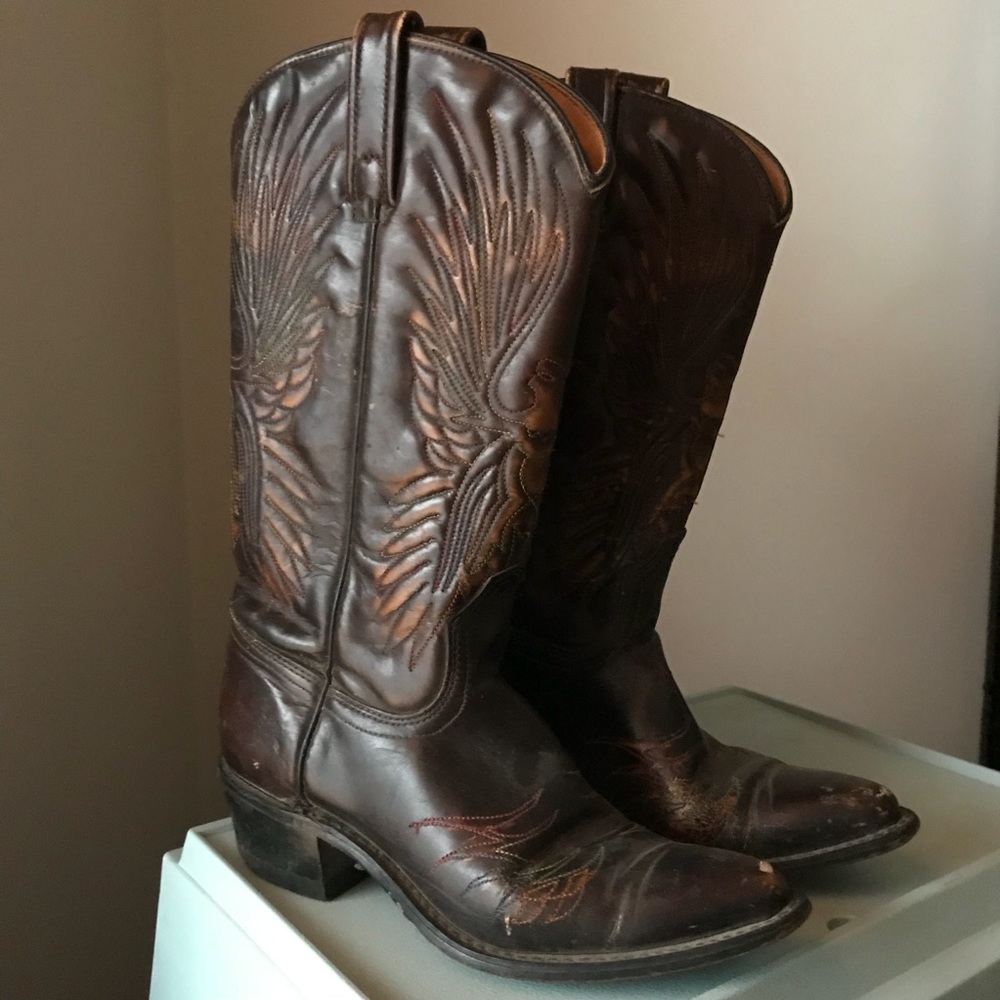 Vintage cowboy boots